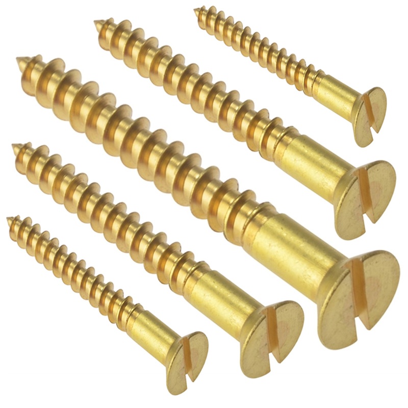 Slotted Wood Screw