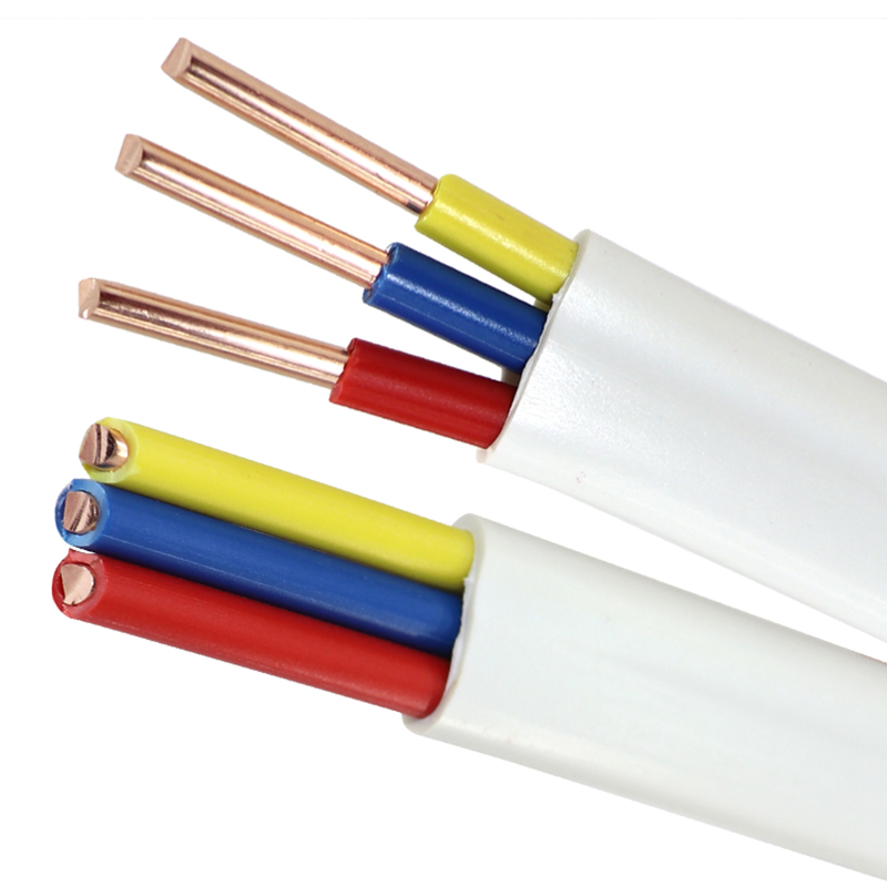 Multi Copper Core PVC Insulated Flat Cables and Wires 